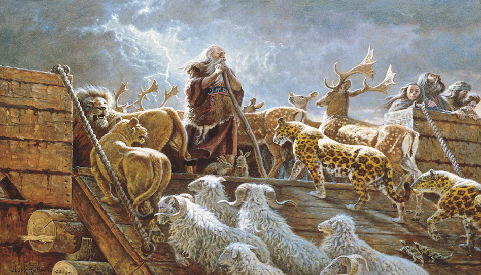 Noah und die Tiere